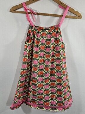 Hanna Andersson Ribbon Dress Girl's 110 5  Floral